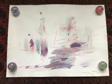 Jean-René Bazaine lithographie signée au crayon. 1971. Numérotée 9/10