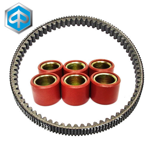 Courroie set rouleaux - 6,