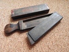 ANCIEN AFFÛTOIR DE RASOIR BARBIER AFFUTEUR BOITE OLD RAZOR AIGUISEUR DE LAME