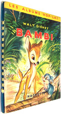 BAMBI Les Albums Hop-La Disney 1949 livre à système BE Pop Up 1ère édition