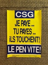 Affiche front national - affiche, le