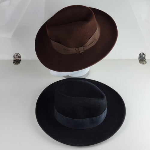 Lot chapeaux style fedora - chapeaux,