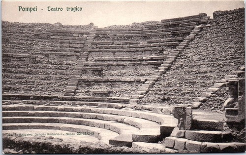 Italie pompei carte - pompei,