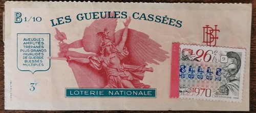 Billet loterie nationale - de,
