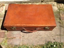 Valise Anglaise Harrods London.s.w en cuir