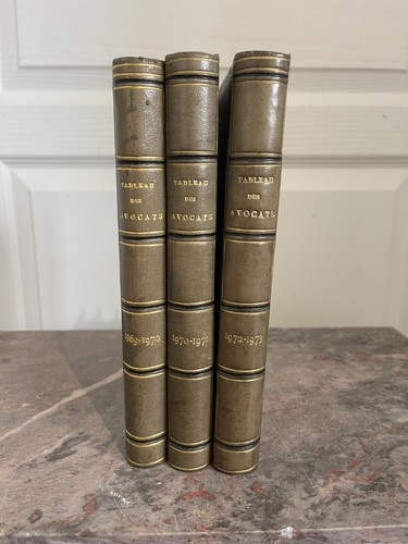Ancien livre tableau avocat - livre,