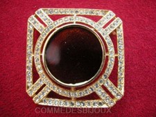 Broche "Carré Néo Classique"