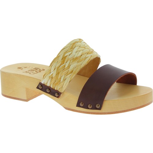 Mules femme artisanales - , en