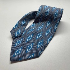 Cravate motifs bleu 100 - cravate, 100%