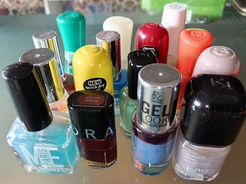 Lot flacons vernis ongles - lot,