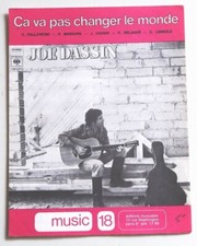 Partition sheet music JOE