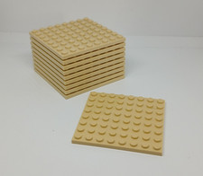 LEGO : Lot 10x Plaque 8 x 8 -