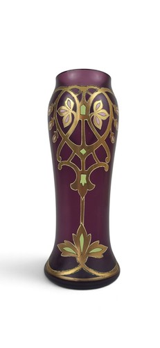 Vase art nouveau verre - en,