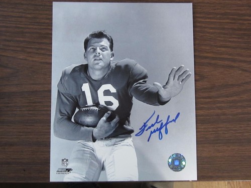Frank gifford autograph - frank,