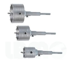 SCIE A TREPAN SDS + Ø 125 - 100 - 80 - 68 - 60 mm Longueur 160mm - SCIE CLOCHE