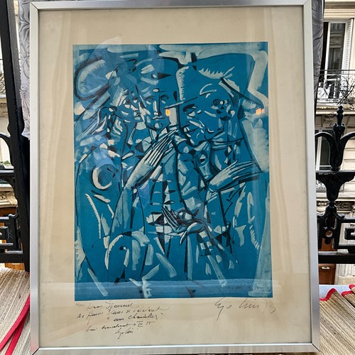 Lithographie originale signée - originale,