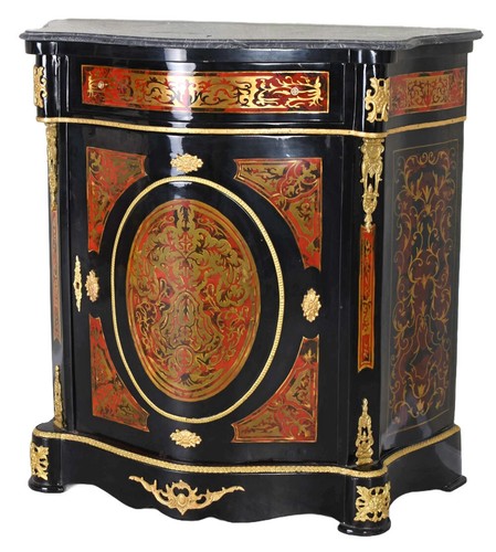 Boulle armoire halbschrank - boulle,