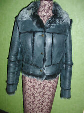 BLOUSON CUIR RETOURNE AGNEAU