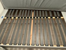 Sommier Dunlopillo gris 160x200cm très bon état disponible immédiatement