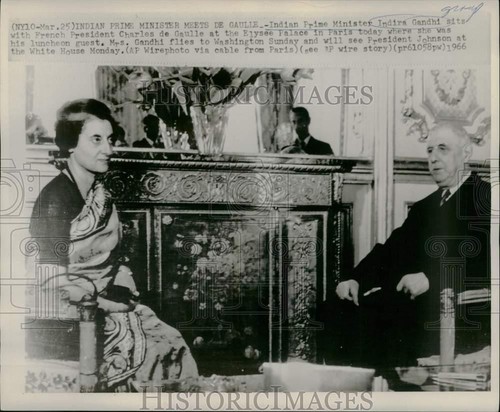 1966 press photo indira gandhi - 1966,