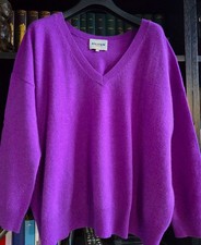 Pull cachemire KUJTEN coloris 'purple' T3