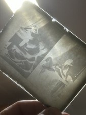 Plaque Photo Erotisme Verre