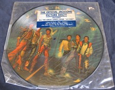 Michael Jackson Jacksons VICTORY Disque 33t 12" LP Album PICTURE DISC USA 1984