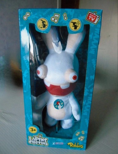Lapins crétins peluche - lapins,
