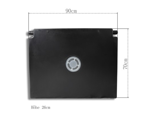 Réservoir eaux usées 75l - réservoir,