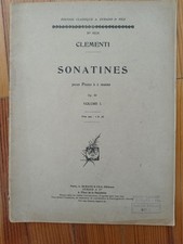 Partition Ancienne CLEMENTI -