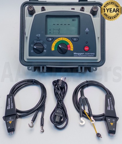 Megger dlro10hd 10a numérique - 10a,