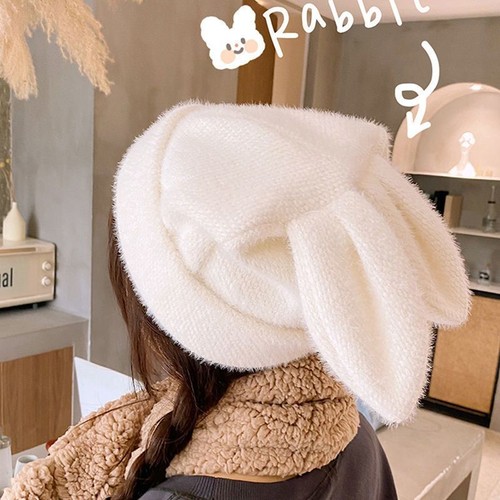 Bonnet beanie oreilles lapin - bonnet,