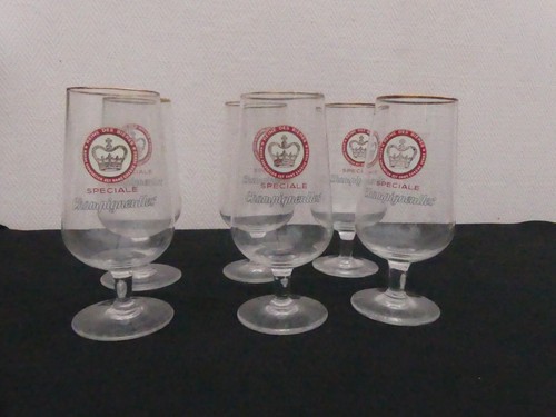 Lot verres pied bière - pied,