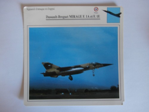 Carte fiche avion - carte,