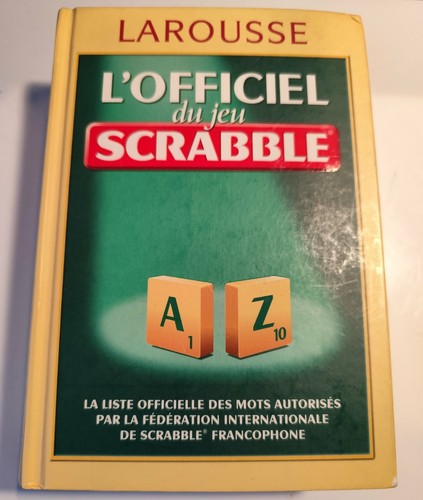 Officiel scrabble jeux de - l'officiel,