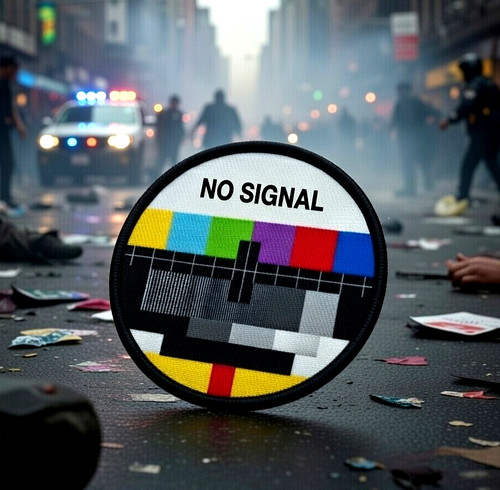 Signal écusson brodé ou - Écusson,