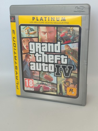 Jeu ps3 gta platinium - jeu, iv