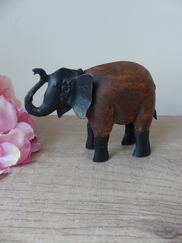 Figurine éléphant bois et - bois,