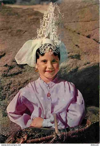 Carte postale folklore - carte,