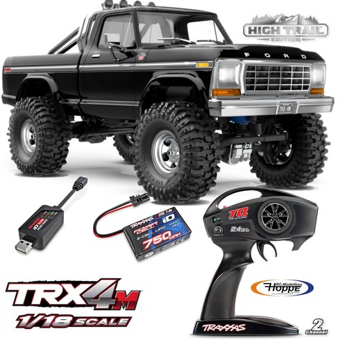 Traxxas trx97044 blk trx - traxxas, trx-4m