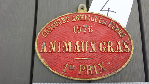 Ancienne plaque récompense - 4/,