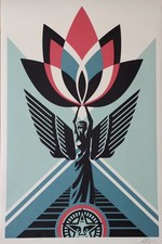 Lotus Angel signé 91/61cm