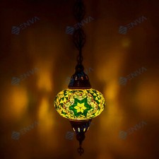 Lustre suspendu en verre