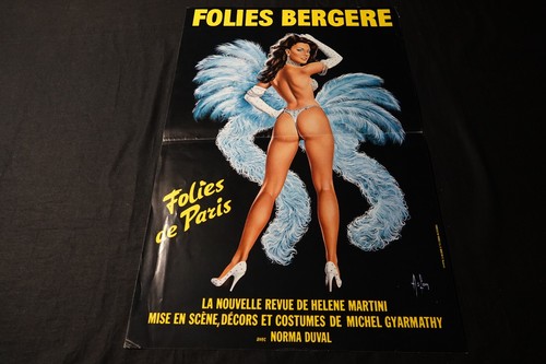 Folie bergere affiche cinema - bergere,