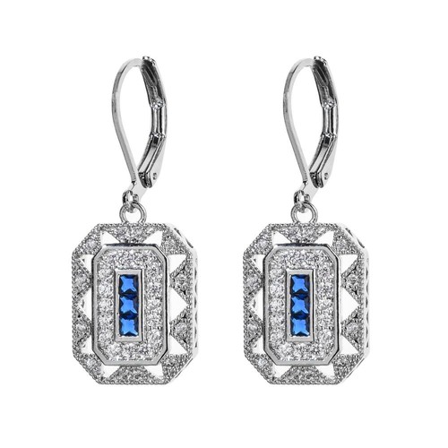 boucles d oreilles art deco