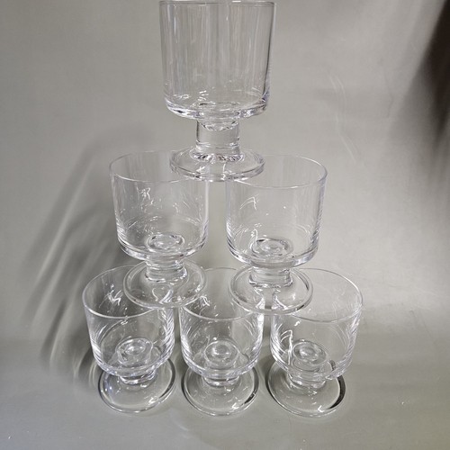 Lot verres pieds en - verres,