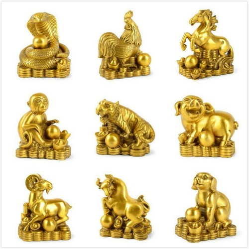 Chinois laiton zodiaque - laiton,