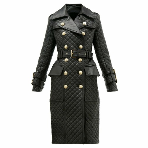 Trench coat cuir - trench-coat,