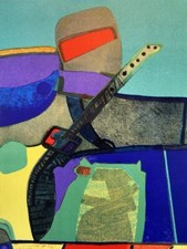 Maurice ESTEVE - Lithographie originale 1972 31x24 cm MOURLOT TBE