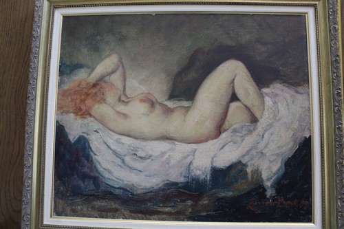 Emile baes huile - huile, toile